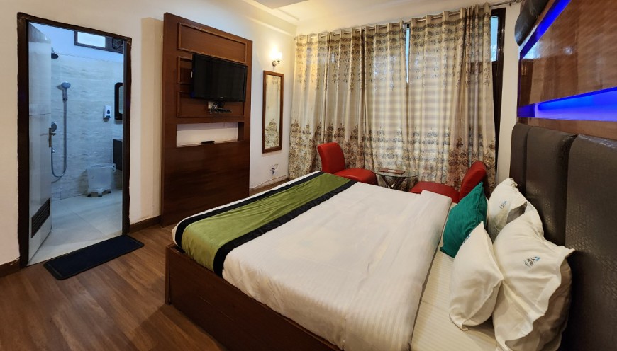 Valley view rooms in Kasauli